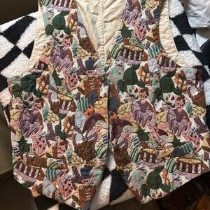 Karen Scott Beige Cotton Blend Shirt